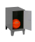 Spind SIMONLOCKER DISM anthrazit, grau 8425437119897, 1 Schließfach 30,0 x 50,0 x 57,5 cm