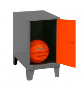Spind SIMONLOCKER DISM anthrazit, orange 8425437119903, 1 Schließfach 30,0 x 50,0 x 57,5 cm