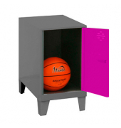 Spind SIMONLOCKER DISM anthrazit, pink 8425437119910, 1 Schließfach 30,0 x 50,0 x 57,5 cm