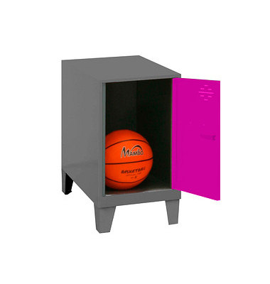 Spind SIMONLOCKER DISM anthrazit, pink 8425437119910, 1 Schließfach 30,0 x 50,0 x 57,5 cm