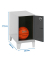 Spind SIMONLOCKER DISM anthrazit, grau 8425437121128, 1 Schließfach 40,0 x 50,0 x 57,5 cm