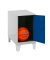 Spind SIMONLOCKER DISM blau, grau 8425437121135, 1 Schließfach 40,0 x 50,0 x 57,5 cm
