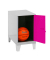 Spind SIMONLOCKER DISM grau, pink 8425437121173, 1 Schließfach 40,0 x 50,0 x 57,5 cm