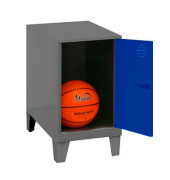 Spind SIMONLOCKER DISM anthrazit, blau 8425437121203, 1 Schließfach 40,0 x 50,0 x 57,5 cm