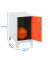 Spind SIMONLOCKER DISM weiß, orange 8425437121302, 1 Schließfach 40,0 x 50,0 x 57,5 cm