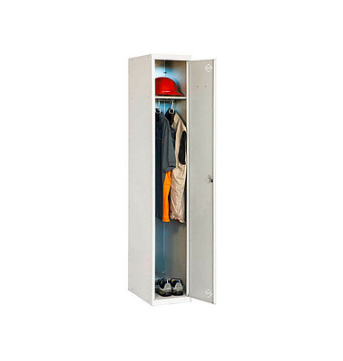 Spind SIMONLOCKER DIY grau 8435104936191, 1 Schließfach 30,0 x 50,0 x 180,0 cm