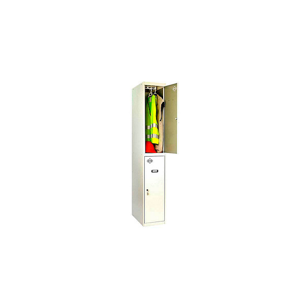 8435104936238 - Spind SIMONLOCKER DIY grau 8435104936238 2 Schließfächer 300 x 500 x 1800 cm 8435104936238 Simonrack 8435104936238 - Spind SIMONLOCKER DIY grau 8435104936238 2 Schließfächer 300 x 500 x 1800 cm 8435104936238 Simonrack