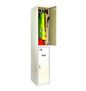 Spind SIMONLOCKER DIY grau 8435104936252, 2 Schließfächer 40,0 x 50,0 x 180,0 cm