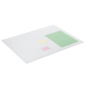 Schreibtischunterlage Duraglas Kunststoff transparent