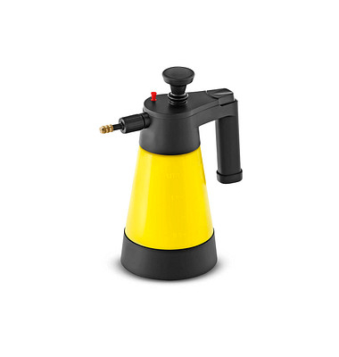 Drucksprüher gelb, schwarz