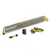 Gartenschlauch-Set Spiralschlauch 10,0 m