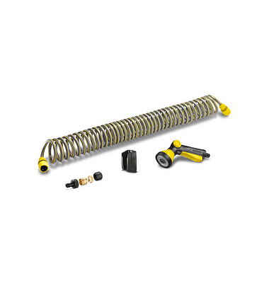 Gartenschlauch-Set Spiralschlauch 10,0 m