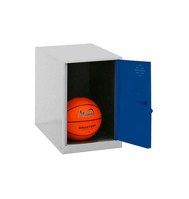 Spind SIMONLOCKER DISM blau, grau 8425437065057, 1 Schließfach 30,0 x 50,0 x 47,5 cm