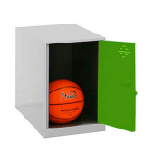 Spind SIMONLOCKER DISM grau, grün 8425437065071, 1 Schließfach 30,0 x 50,0 x 47,5 cm