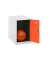 Spind SIMONLOCKER DISM weiß, orange 8425437116490, 1 Schließfach 30,0 x 50,0 x 47,5 cm