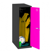 Spind SIMONLOCKER DISM anthrazit, pink 8425437116582, 1 Schließfach 30,0 x 50,0 x 91,5 cm