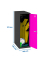 Spind SIMONLOCKER DISM anthrazit, pink 8425437116582, 1 Schließfach 30,0 x 50,0 x 91,5 cm