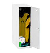 Spind SIMONLOCKER DISM SINGLE weiß 8425437116612, 1 Schließfach 30,0 x 50,0 x 91,5 cm
