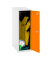 Spind SIMONLOCKER DISM SINGLE weiß, orange 8425437116629, 1 Schließfach 30,0 x 50,0 x 91,5 cm
