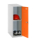 Spind SIMONLOCKER DISM grau, orange 8425437116704, 1 Schließfach 30,0 x 50,0 x 91,5 cm