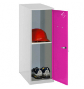 Spind SIMONLOCKER DISM grau, pink 8425437116711, 1 Schließfach 30,0 x 50,0 x 91,5 cm