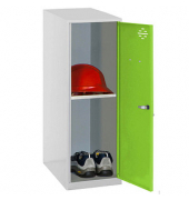Spind SIMONLOCKER DISM grau, grün 8425437116728, 1 Schließfach 30,0 x 50,0 x 91,5 cm
