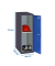 Spind SIMONLOCKER DISM anthrazit, blau 8425437116735, 1 Schließfach 30,0 x 50,0 x 91,5 cm