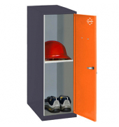 Spind SIMONLOCKER DISM anthrazit, orange 8425437116766, 1 Schließfach 30,0 x 50,0 x 91,5 cm