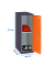 Spind SIMONLOCKER DISM anthrazit, orange 8425437116766, 1 Schließfach 30,0 x 50,0 x 91,5 cm