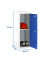 Spind SIMONLOCKER DISM weiß, blau 8425437116803, 1 Schließfach 30,0 x 50,0 x 91,5 cm