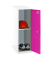 Spind SIMONLOCKER DISM weiß, pink 8425437116841, 1 Schließfach 30,0 x 50,0 x 91,5 cm