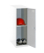 Spind SIMONLOCKER DISM weiß, grau 8425437116865, 1 Schließfach 30,0 x 50,0 x 91,5 cm