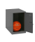 Spind SIMONLOCKER DISM anthrazit 8425437117664, 1 Schließfach 40,0 x 50,0 x 47,5 cm