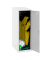 Spind SIMONLOCKER DISM SINGLE weiß, grau 8425437118098, 1 Schließfach 40,0 x 50,0 x 91,5 cm