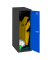 Spind SIMONLOCKER DISM SINGLE anthrazit, blau 8425437118906, 1 Schließfach 40,0 x 50,0 x 91,5 cm