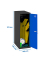 Spind SIMONLOCKER DISM SINGLE anthrazit, blau 8425437118906, 1 Schließfach 40,0 x 50,0 x 91,5 cm