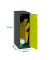 Spind SIMONLOCKER DISM SINGLE anthrazit, grün 8425437118951, 1 Schließfach 40,0 x 50,0 x 91,5 cm