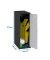 Spind SIMONLOCKER DISM SINGLE anthrazit, grau 8425437118968, 1 Schließfach 40,0 x 50,0 x 91,5 cm