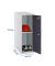 Spind SIMONLOCKER DISM anthrazit, grau 8425437119217, 1 Schließfach 40,0 x 50,0 x 91,5 cm