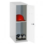 Spind SIMONLOCKER DISM grau, weiß 8425437119231, 1 Schließfach 40,0 x 50,0 x 91,5 cm