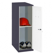 Spind SIMONLOCKER DISM anthrazit, weiß 8425437119293, 1 Schließfach 40,0 x 50,0 x 91,5 cm
