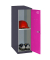 Spind SIMONLOCKER DISM anthrazit, pink 8425437119323, 1 Schließfach 40,0 x 50,0 x 91,5 cm