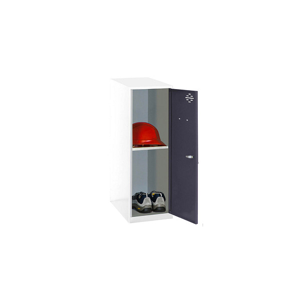 8425437119361 - Spind SIMONLOCKER DISM weiß anthrazit 8425437119361 1 Schließfach 400 x 500 x 915 cm 8425437119361 Simonrack 8425437119361 - Spind SIMONLOCKER DISM weiß anthrazit 8425437119361 1 Schließfach 400 x 500 x 915 cm 8425437119361 Simonrack