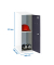 Spind SIMONLOCKER DISM weiß, anthrazit 8425437119361, 1 Schließfach 40,0 x 50,0 x 91,5 cm