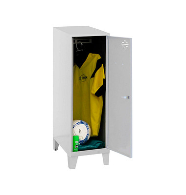 Spind SIMONLOCKER DISM SINGLE grau 8425437120237, 1 Schließfach 30,0 x 50,0 x 101,5 cm