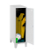 Spind SIMONLOCKER DISM SINGLE grau, weiß 8425437120268, 1 Schließfach 30,0 x 50,0 x 101,5 cm