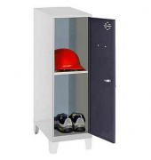 Spind SIMONLOCKER DISM SINGLE anthrazit, grau 8425437120688, 1 Schließfach 30,0 x 50,0 x 101,5 cm