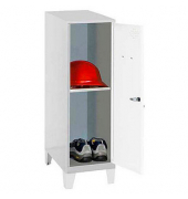 Spind SIMONLOCKER DISM grau, weiß 8425437120701, 1 Schließfach 30,0 x 50,0 x 101,5 cm