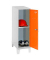Spind SIMONLOCKER DISM grau, orange 8425437120725, 1 Schließfach 30,0 x 50,0 x 101,5 cm