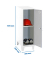 Spind SIMONLOCKER DISM SINGLE weiß, grau 8425437120886, 1 Schließfach 30,0 x 50,0 x 101,5 cm